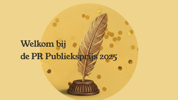 De allereerste PR Publieksprijs laat voortaan het publiek de winnaars bepalen