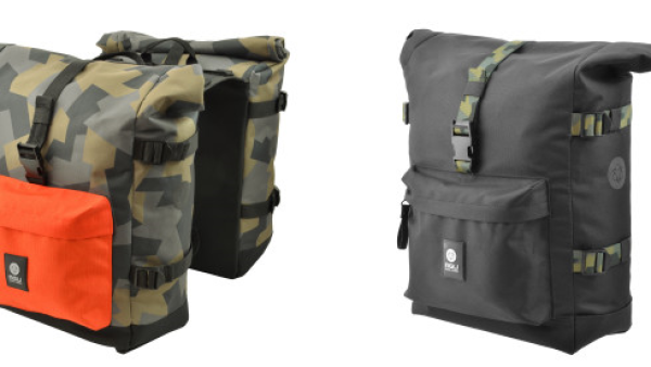 Fietstassen die het stadsbeeld verfraaien