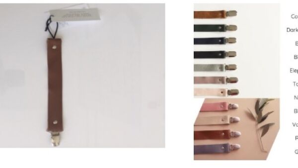 Belangrijke veiligheidswaarschuwing Bezisa Leather speenkoorden