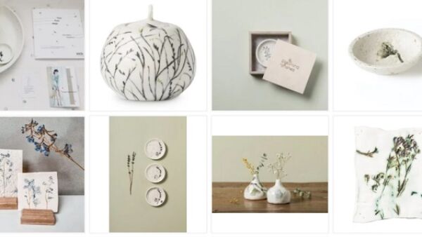 Blooming Ashes maakt herinneringen tastbaar met interieursieraden van crematie-as