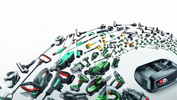 Bosch en Gardena zetten samen een accu alliantie op