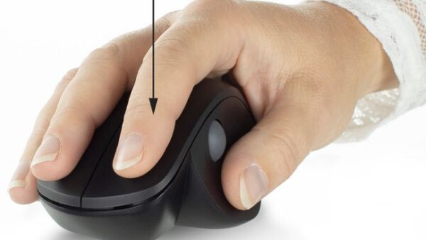 Scrollen met je duim