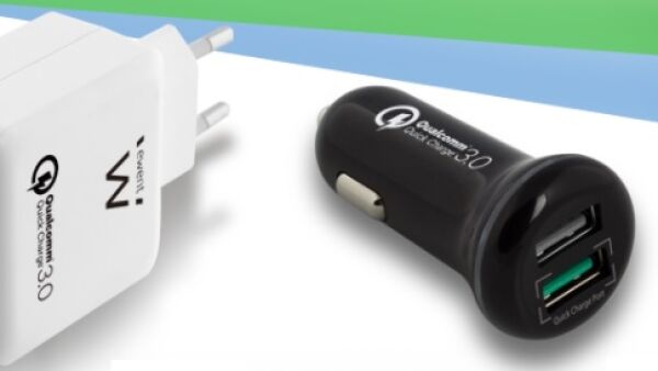 Nieuwe Ewent USB-laders met Quick Charge 3.0