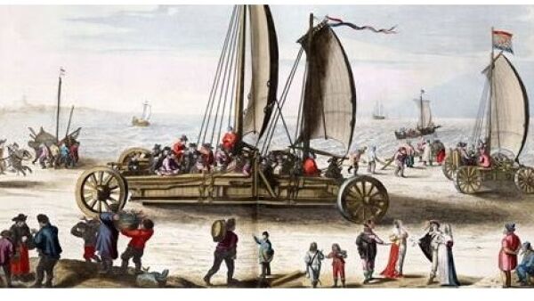 Historisch Feest aan Zee met Zeilwagen