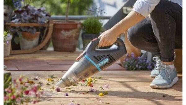 Nieuw: tuinstofzuiger op accu