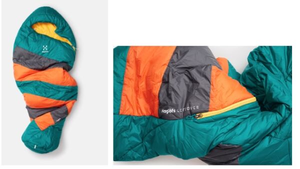 Slaapzak van restjes