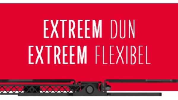 Extreem dun en flexibel – Ontdek de nieuwe Hama muurbeugel