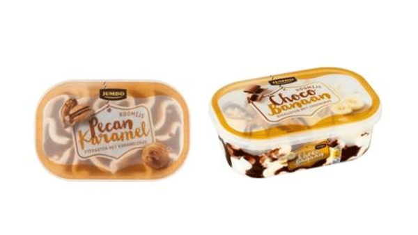 Belangrijke veiligheidswaarschuwing Jumbo Roomijs Choco Banaan 750 ml