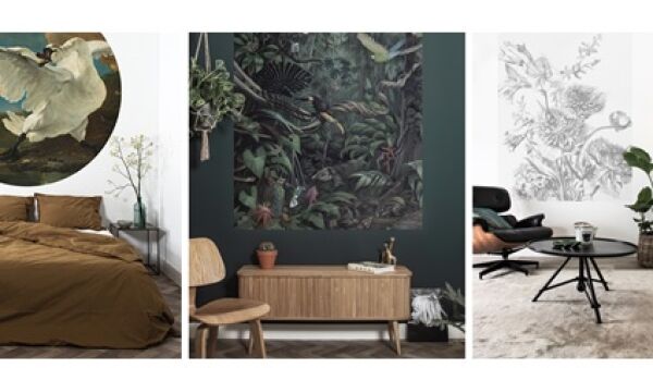 Nieuwe behangpanelen en behangcirkels