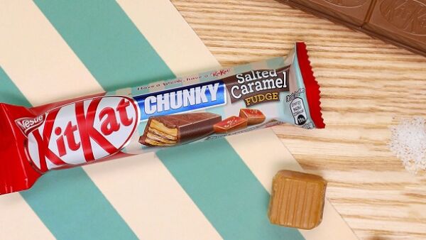Ontdek de verrassende nieuwe smaak van KITKAT CHUNKY!