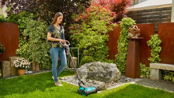 Groot gemak voor klein gazon
