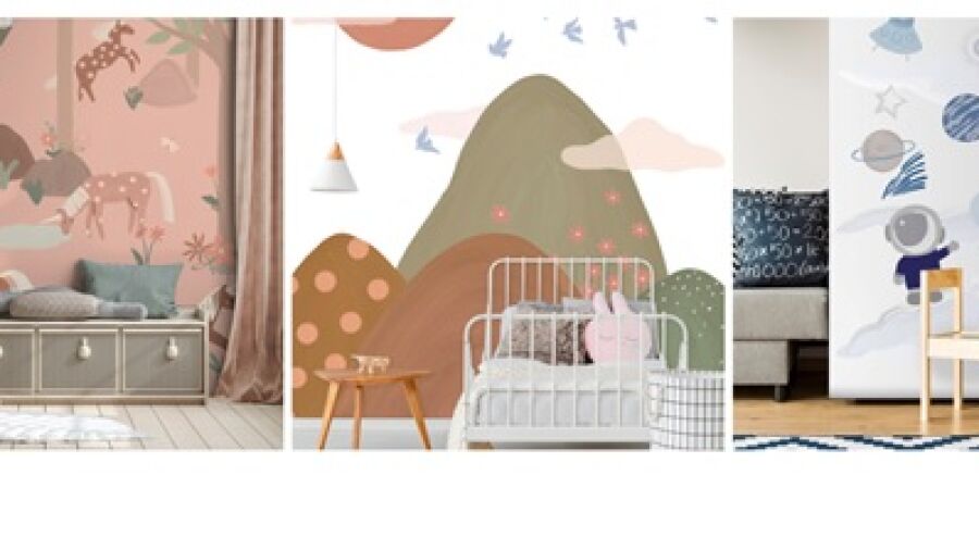 Panoramisch behang van Roomblush brengt muren tot leven