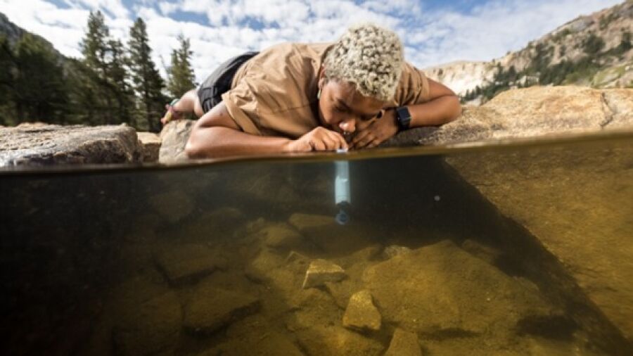Drink veilig water uit meren, rivieren en beekjes