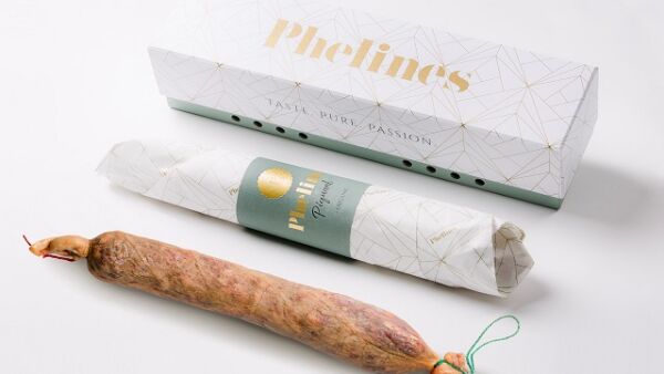 Nieuwe ambachtelijk en authentieke droge worst