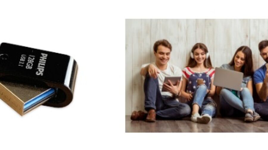 Deze USB-stick klikt met smartphone, tablet en PC