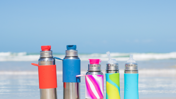 Oersterke Pura rvs-drinkflessen