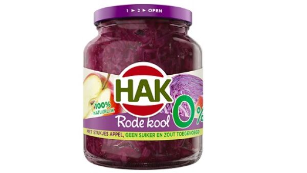 Rode kool en rode bieten zonder toegevoegd suiker en zout