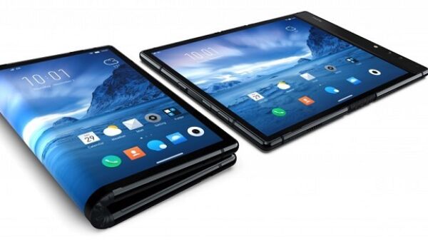 Opvouwbare smartphone met volledig flexibel scherm