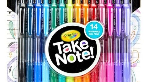 Kleurrijke afwasbare stiften en gelpennen