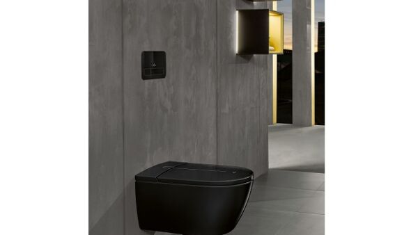 Eerste zwarte douche-wc van Villeroy & Boch