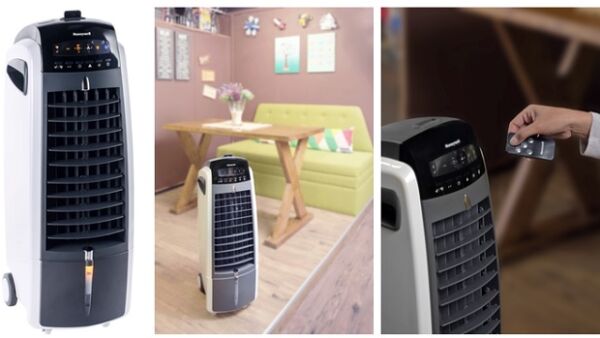 Verfrissende bries in huis tijdens zomerhitte