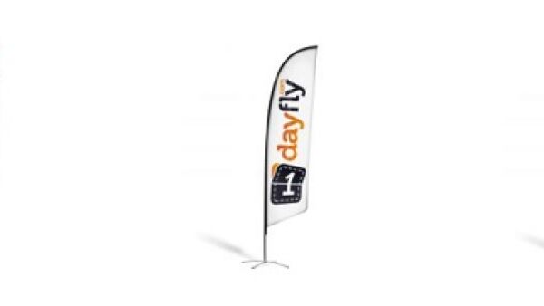 Val op met Beachflags