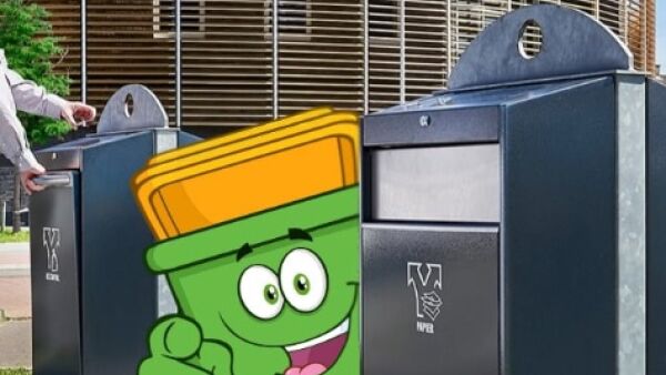 Binny: verpakkingen in de juiste afvalbak!