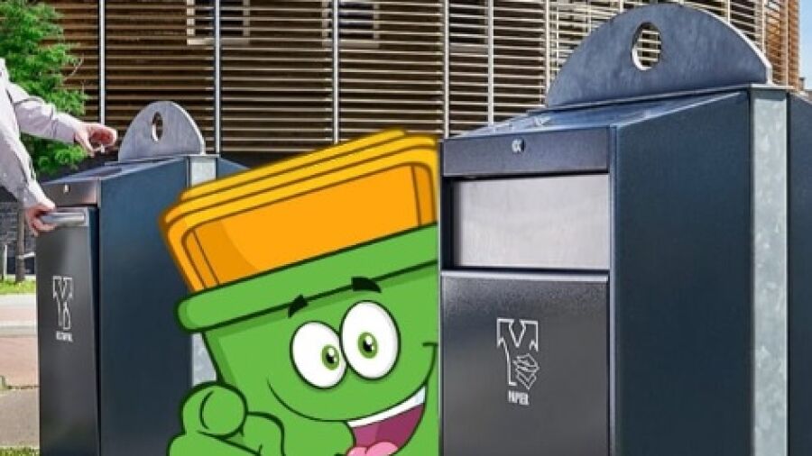 Binny: verpakkingen in de juiste afvalbak!