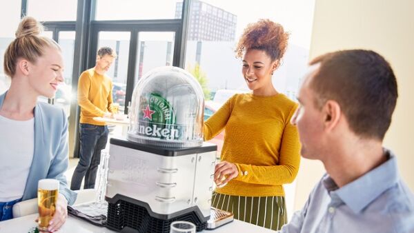 Til bedrijfsborrels naar hoger niveau met nieuwe biertap