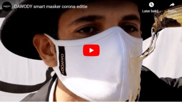 Nederlandse startup introduceert slim mondkapje