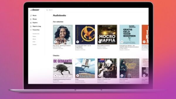 Deezer lanceert kanaal voor luisterboeken in Nederland