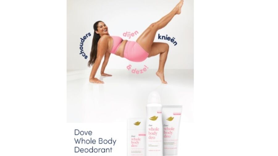 Dove lanceert de nieuwe Dove Whole Body deodorants