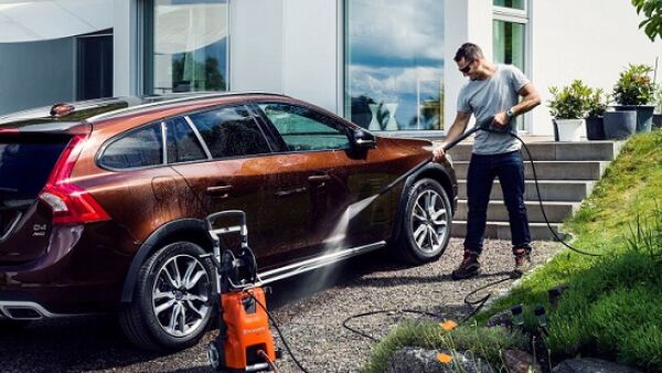 Nieuw: hogedrukreiniger van Husqvarna