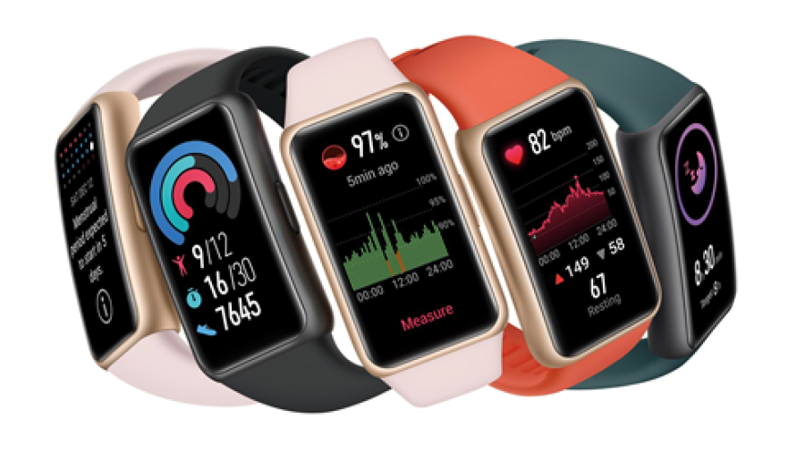 De nieuwe HUAWEI Band 6 met 1,47-inch AMOLED-display en batterijduur van twee weken