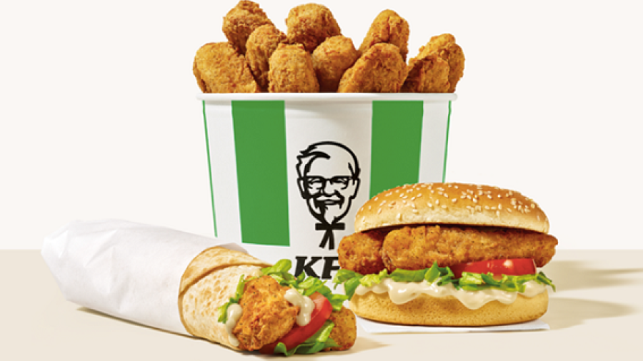 KFC introduceert nieuwe vegetarische producten