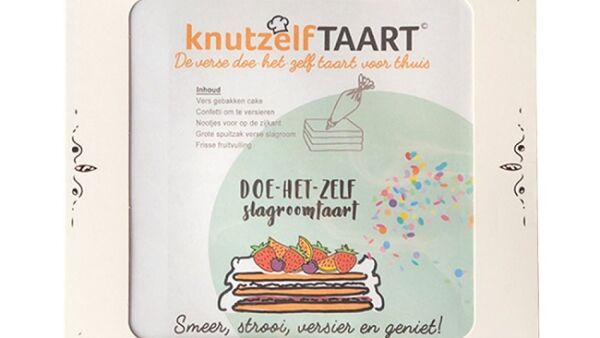 Gefelicitaart lanceert nieuwe doe-het-zelf taart voor thuis