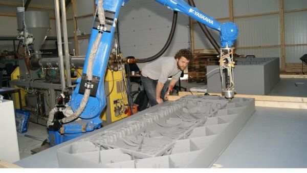 Even een boot van 6 meter lengte 3D printen