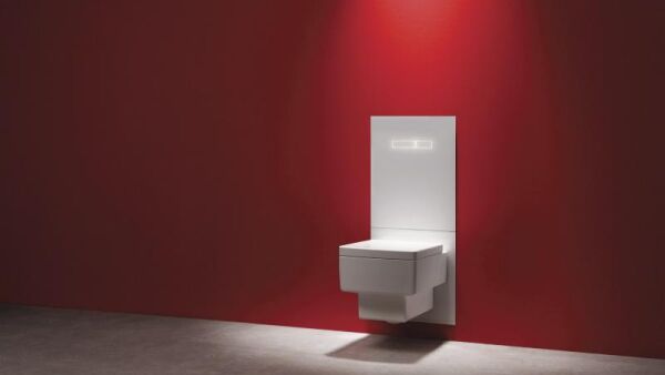 Waterbesparend toilet met optische spoelbediening, hoogteverstelling en luchtreiniging