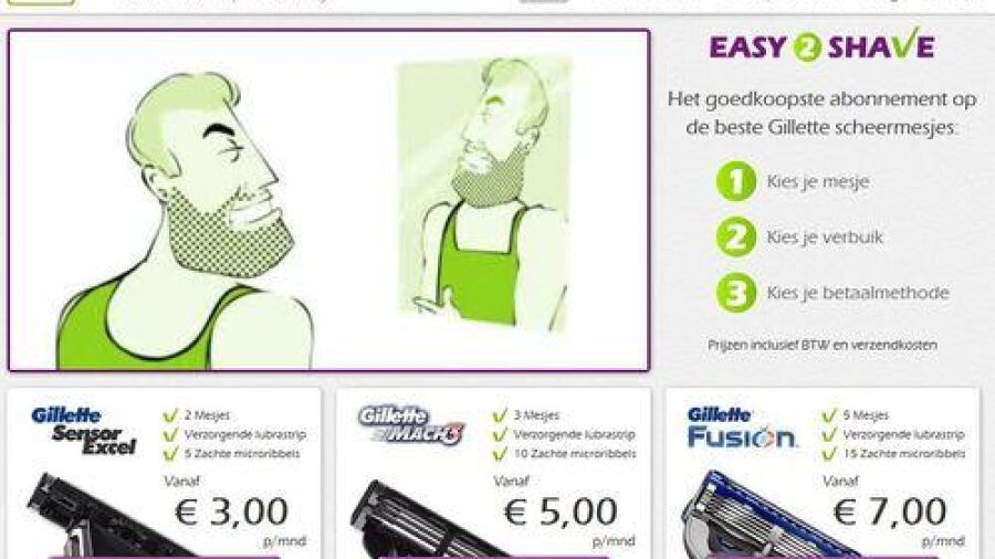 Goed nieuws voor gladde jongens, scheer je weg