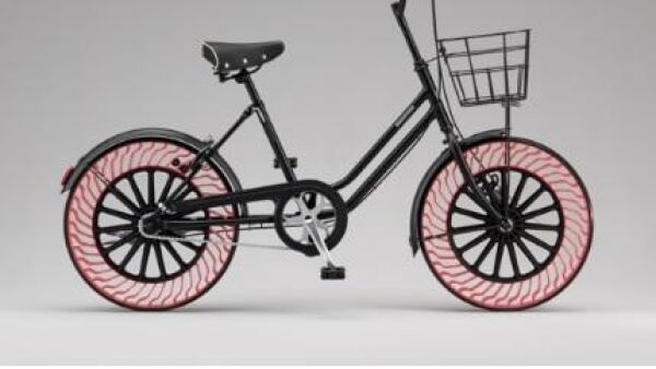 Bridgestone ontwikkelt nieuwe generatie fietsbanden op basis van het Air-Free Concept