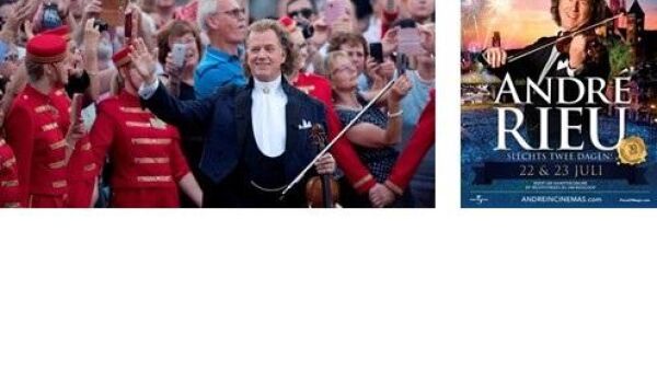 Wegens groot succes extra screening Andre in Cinemas op 30 juli