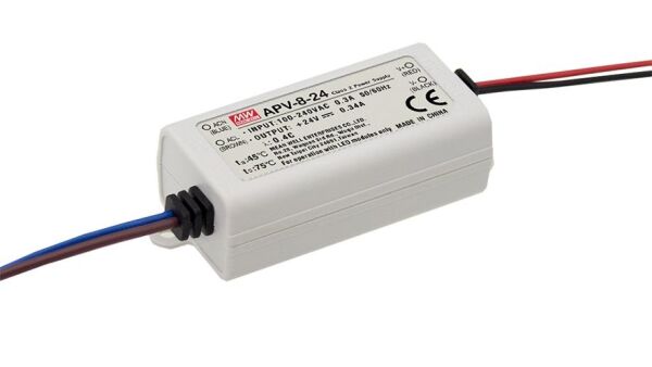 Mean Well breidt uit met zuinigste 8 watt led voeding
