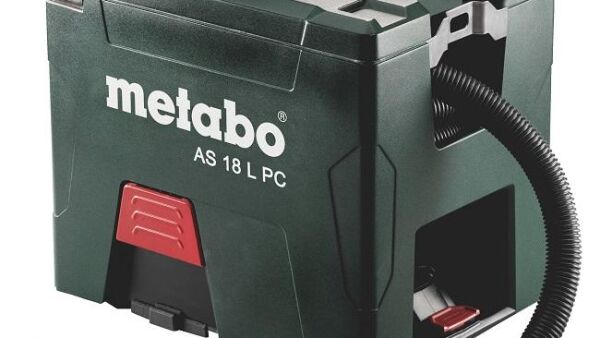 Licht en compact de nieuwe accu stofzuiger van Metabo