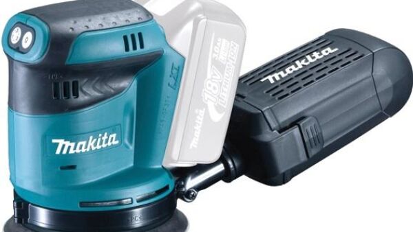 Makita presenteert innovatie: excenter-schuurmachine op accu