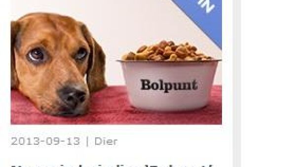 Bol.com roept baasjes op hun huisdier í¢äåìBolpuntí¢äåä¢ te noemen
