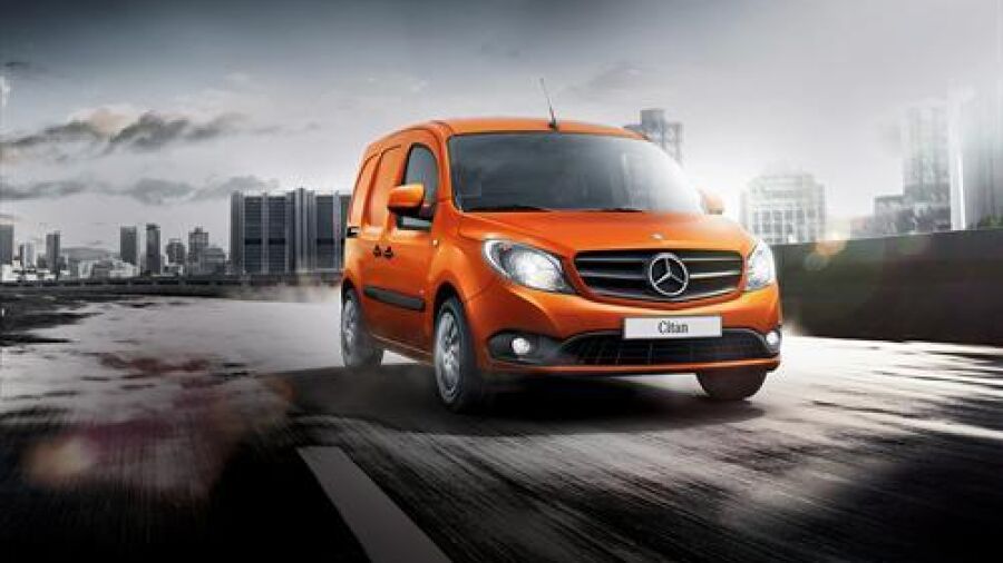 Mercedes Benz Citan nu in de showroom