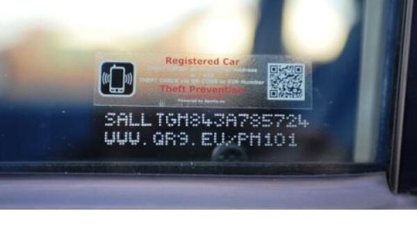 Car Etch Set de innovatieve autodiefstal-beveiliging