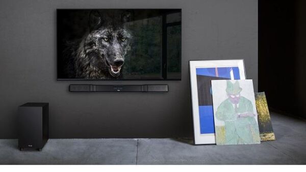 Cinebar Duett de slanke soundbar van Teufel met een vol geluid