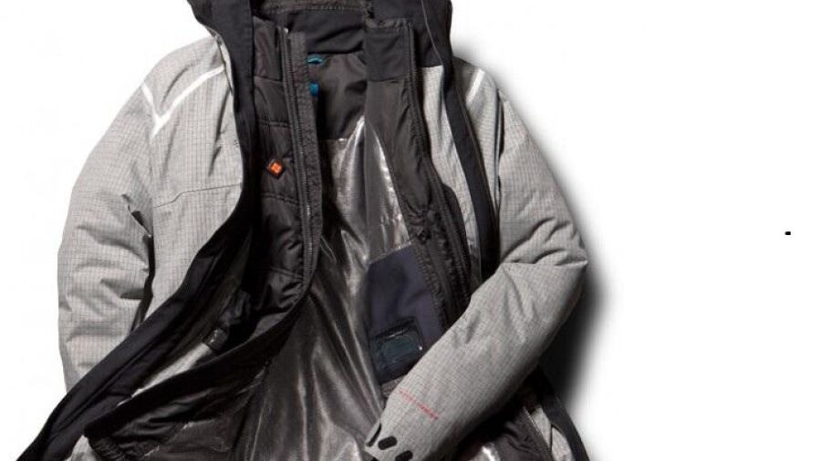 Jack met verwarmingselementen conserveert lichaamswarmte