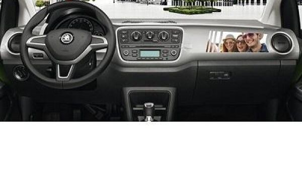 Dashboardsticker met eigen foto